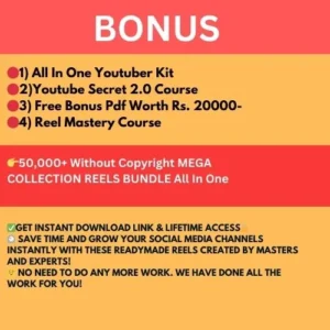 50000+ Reels Bundle All Categories in One Place