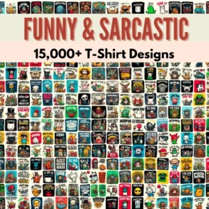15,000+ T-Shirt Designs Bundle Sale – Limited Time Offer!