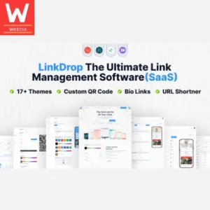 Download Linkdrop - SaaS URL Shortener, Bio Pages & QR Codes